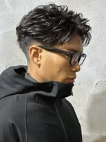 ニアウ 高崎店(Niau)&nbsp;MEN’S HAIR/フェザーパーマ/刈り上げセンターパート/群馬高崎