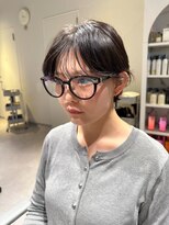 アム(amu)&nbsp;マッシュショート/丸みショート/耳掛けショート/ショートボブ