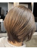 乾かすだけで決まる大人の美シルエットショート