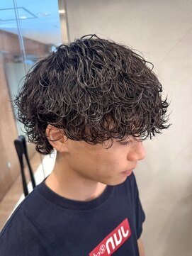 men's salon Gaudi 西宮北口店【メンズサロン ガウディ】【4月3日OPEN(予定)】 波巻きスパイラルパーマ×メンズマッシュ×メンズカット