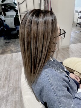 ルシードスタイル リム(LUCIDO STYLE Rim) ロブ×バレイヤージュ