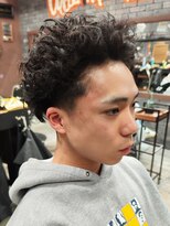 フォーコーナーズカットショップスリーセント 栄(FourCornersCutShop 3/cent) 仏陀パーマ/ブッダパーマ/スパイキーショート