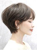 ショートボブ/ショート/ショートカット/30代40代50代60代/表参道