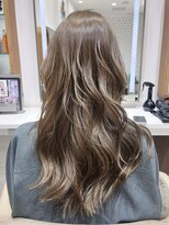 ピークアブー アヴェダ ギンザシックス(PEEK-A-BOO AVEDA GINZASIX)&nbsp;透明感カラーブリーチなしカラーベージュヘーゼルベージュ◆