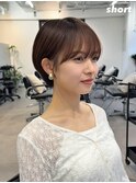 ☆マッシュハンサムショートボブカット20代30代40代50代池袋