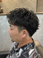 ザ クラン バイ ヘッドライト 仙台長町店(THE CLAN by HEADLIGHT) 【清潔感×男らしさ】アップバングパーマ
