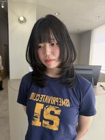 ルトワフクロマチ(Lutowa Fukuromachi) ダークパープル/ナチュラルショート/ミルクブラウン/夏/広島袋町