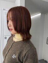 イロウ 山口どうもん店(IROW)&nbsp;ブリーチなしオレンジブラウン