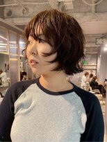ユルクメゾンシティ 名古屋(JURK MAISON CITY) 名古屋/ハッシュカット/グレージュ/デザインカラー