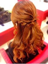 ナチュール(naturl) 編み込みハーフアップ