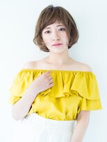 フミ(Fumi)&nbsp;首筋スッキリ見せ！シースルーボブ