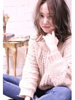 ホラン(HoLan)&nbsp;【HoLan】とろみルーズカールxピンクベージュ