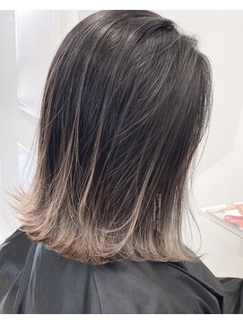 アライブ キチジョウジ(ALIVE Kichijoji) ALIVE吉祥寺 ダブルバングブランジュグレージュインナーカラー