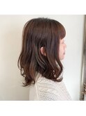 【favori　自由が丘】　くせっけ風ミディー