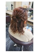 エヌエービー 池袋店(N.A.B.)&nbsp;ハーフアップ