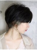 ショートレイヤー/インナーカラー/20代30代40代