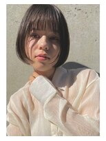 エムスラッシュ 表参道(M.SLASH)&nbsp;表参道/地毛風カラー/艶カラー/シースルーバング/フレンチボブi