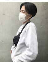 ラミエバイメルト 下北沢(lamie by melt)&nbsp;【村上慶登】メンズカット センターパート ナチュラル 刈り上げ