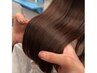 【蓄積型髪質改善Tｒ】リタッチカラー(白髪染めも含む)+ケラチンTr¥11000