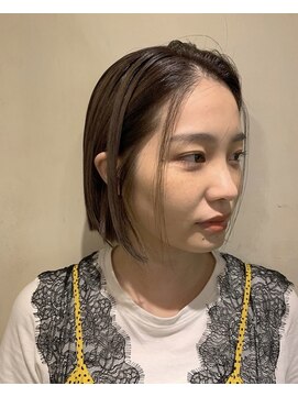 髪質改善と縮毛矯正の専門店 サンティエ(scintiller) ミニボブ