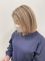 マーシュ(marshu) breach color/White milk blond/神崎