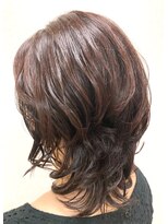 黄ぐまくん美容室 くびれレイヤー