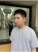 スパイラルツーブロックマッシュアップバングコンマヘア78