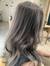 カット+ケアブリーチ+カラー+トリートメント￥25300→￥19000