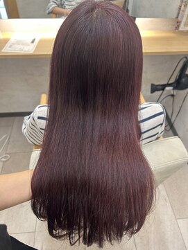 エクラートリアーラ 藤沢店(ECLART Reala) ピンク　パープル系♪イルミナカラー