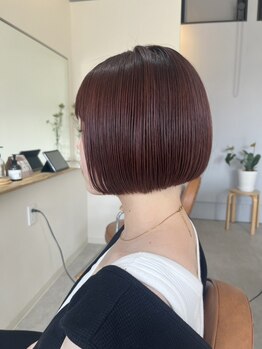 理想以上のstyleにこだわりたいお客様からの満足度◎骨格や髪質を見極め”本当に似合うヘアstyle”に―。