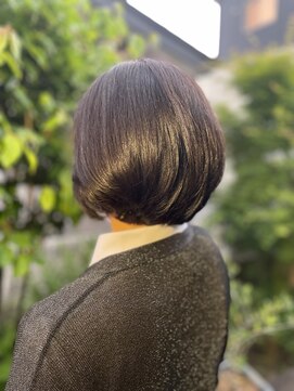 ナゴミ(NAGOMI) 艶ボブ　30代/40代/50代