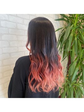 ビスイル 秋葉原店(Vis ill) 大人美人グラデーション小顔カット透明感レイヤーロング