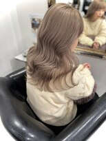 グラムテン 西尾店(gram)&nbsp;ミルクティーベージュ＿柔らか＿ハイトーン＿ケアブリーチ＿159