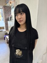 ヘアー アレス(hair ales)&nbsp;シールエクステ、ボブからロングエクステ、イメチェン、黒髪