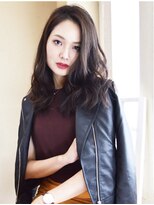 ヘアー カフェ コトノハ(hair cafe kotonoha) 【コトノハ】 レイヤーロングミルクチョコレート レイヤーロング