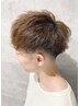 【藤原限定】メンズカット+ポイントパーマor前髪ストレート 7000円
