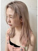 【kate 大宮】ホワイトミルクティー×外はねミディ