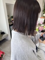 レノ 直江店(RENO)&nbsp;つやつや縮毛矯正♪切りっぱなしボブ