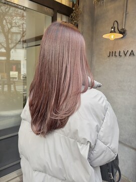 ナンバー ジルバ 立川(N° jillva) 髪質改善/酸性ストレート/縮毛矯正/イルミナ/コーラルピンク