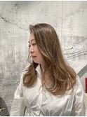 ★メルティーカラー フェミニンロング 似合わせカット レイヤー