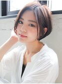 ☆モテ髪ワンカールこなれヘア外ハネボブうるツヤ#225f0124