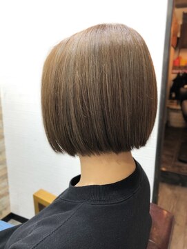 アトリエナガノ(atelier nagano) 黒髪/ボブルフ/ネビージュ/小顔/ワンレン