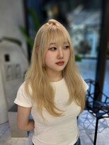 ブロウ ネックス ザ サロン 表参道(VLOW nex the salon)&nbsp;ハッシュカット　ウェーブヘア　レイヤーカット　韓国ヘア