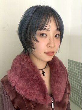 ヘン(hen) 【心斎橋hen】ショートウルフ ローライト