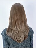 くびれヘアミルクティー美髪顔周りレイヤー_ba555091