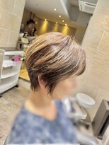 ブロッサム 保谷(Blossom)&nbsp;20代30代40代◎くびれショート×ハイライト抜け感グレージュ