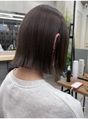 【GEEKS渋谷】切りっぱなしボブ/大人可愛い/透明感カラー/夏ヘア