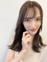 シェリー 仙台(Cherie)&nbsp;大人美人アッシュオリーブショコラアッシュ韓国風巻きモテ髪