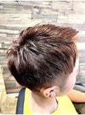 ハンサムアップバングショート