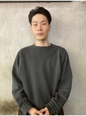 ナチュラルオールバック